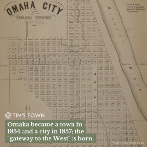 Omaha Map 1857 - Source- Omaha Library